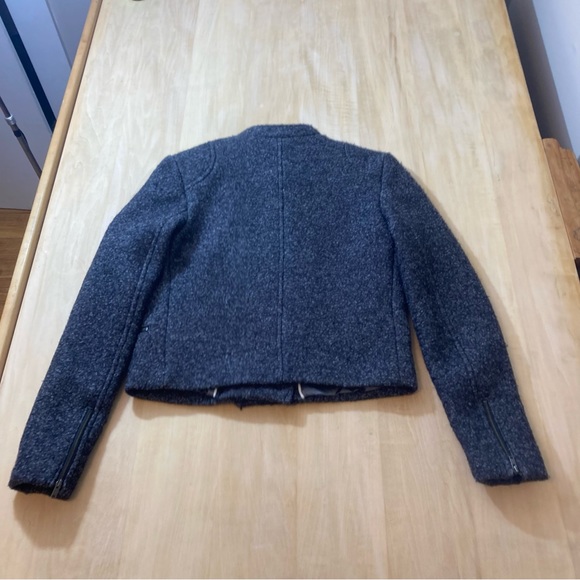 Banana Republic Gray Boucle Wool Blend Jacket - Picture 2 of 9